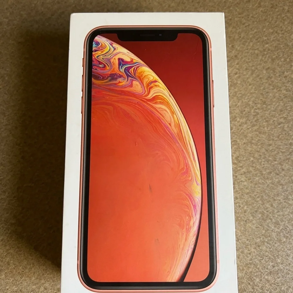 Empty iPhone XR Retail Box